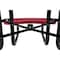 Global Industrial Round Kids Picnic Table, Red, Expanded Metal, 46 in L, 24-1/2 in H Overall 277150KRD - alternate 4